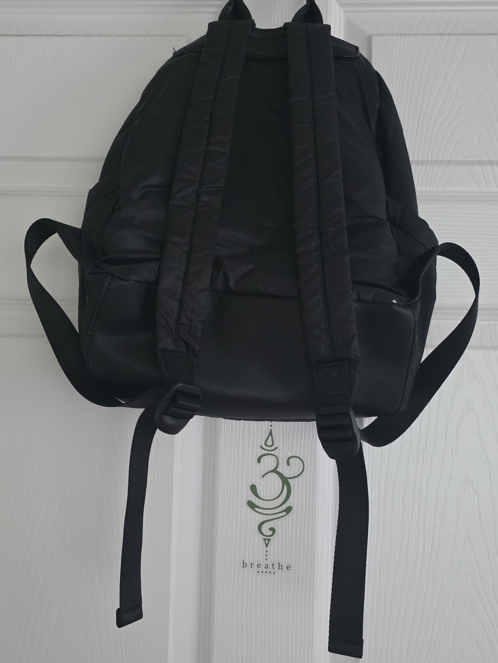 Juicy Couture Black Quilted  Backpack Multi Pockets - Picture 3 of 5